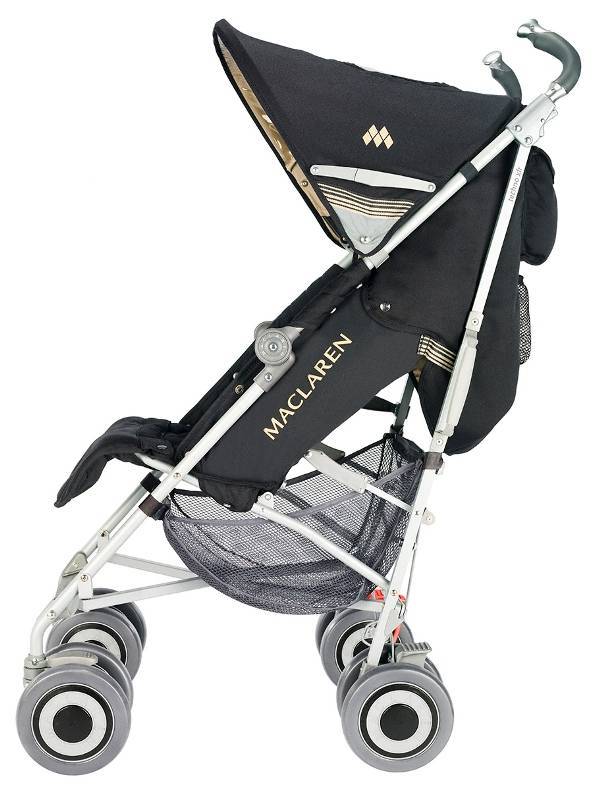Maclaren Poussette techno xlr black/champagne